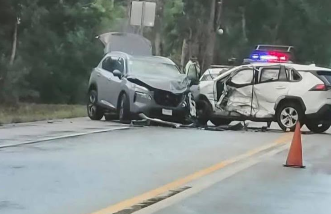Trasladan en helicóptero al conductor del accidente en el que murió Paoly Perera