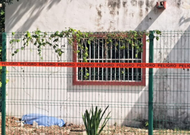 Hallan a hombre sin vida en predio de la calle Tunkul en Tulum