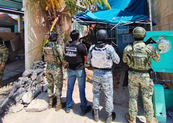 Golpe al narcomenudeo: cateos en Cancún dejan dos detenidos y droga asegurada