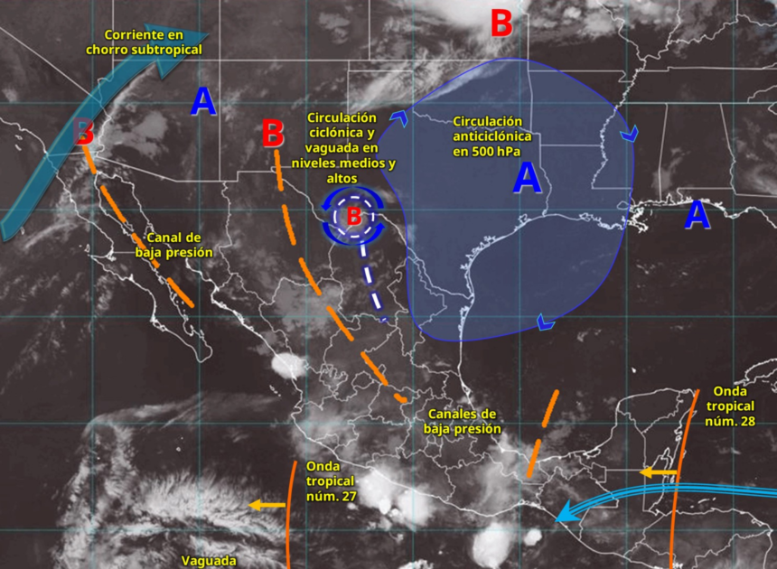 Cancún tendrá domingo caluroso con posibles chubascos y tormentas eléctricas