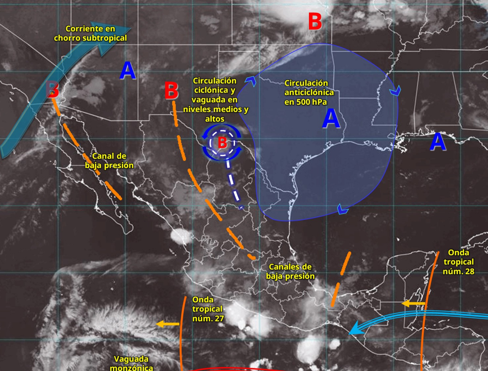 Cancún tendrá domingo caluroso con posibles chubascos y tormentas eléctricas