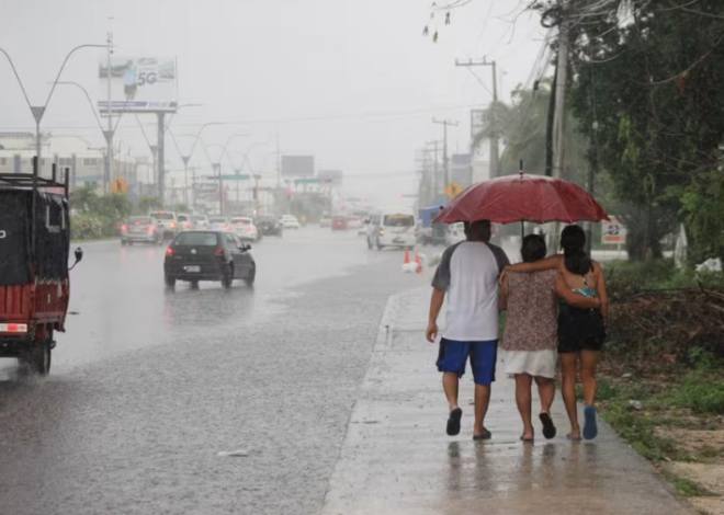Onda tropical traerá lluvias fuertes a Quintana Roo este miércoles