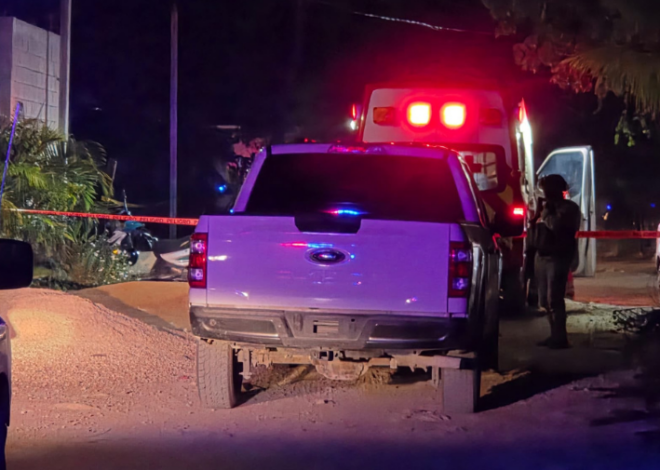 Ejecutan a “El Moreno” dentro de su vivienda en Tulum