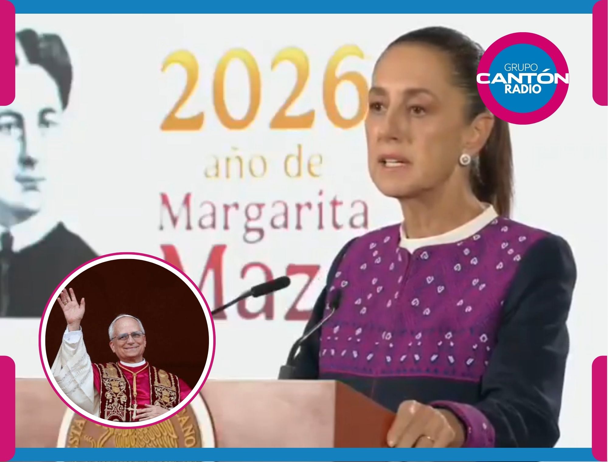 Sheinbaum va por el Papa: México reitera la invitación al Vaticano