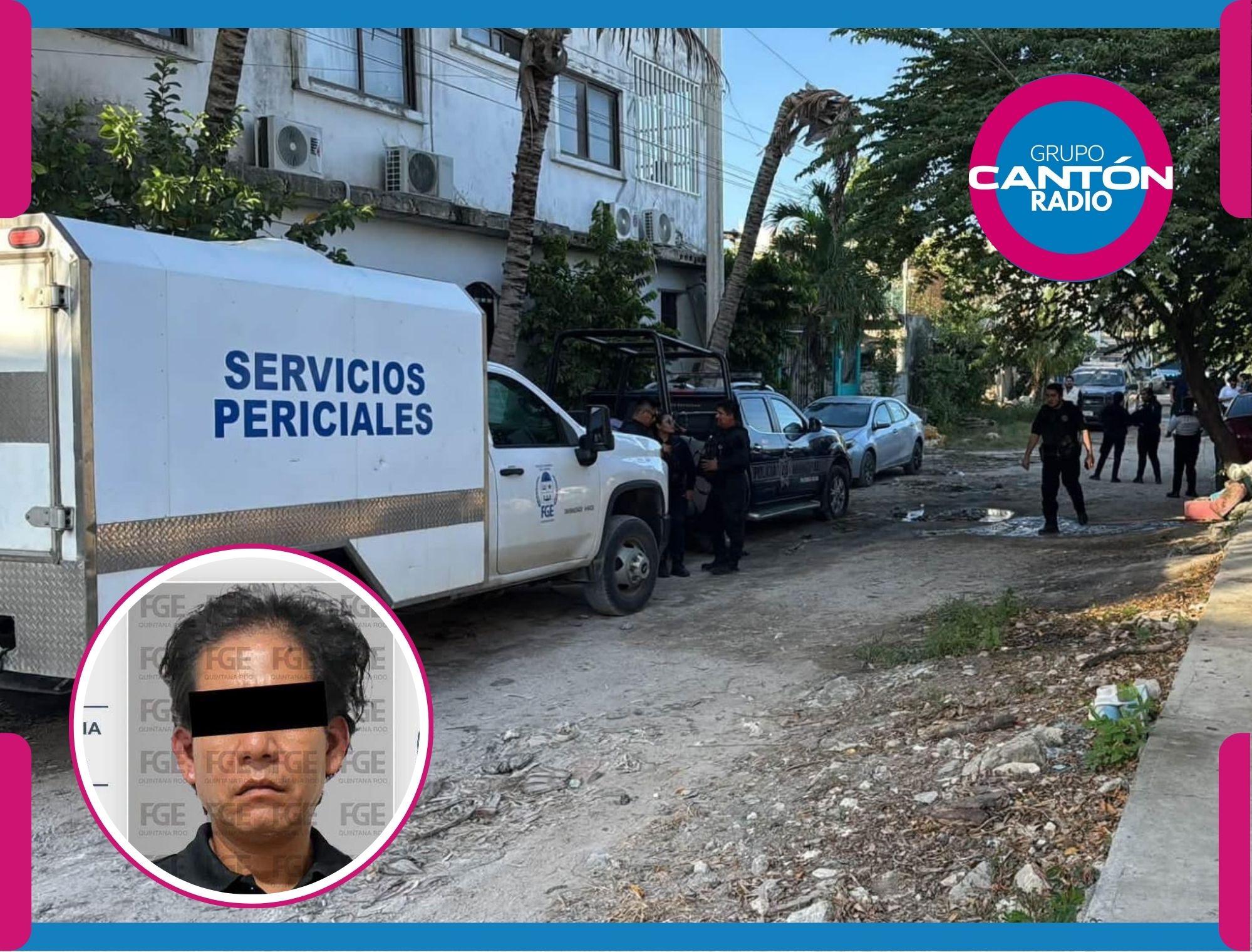 Capturan a presunto feminicida de adolescente en Cancún