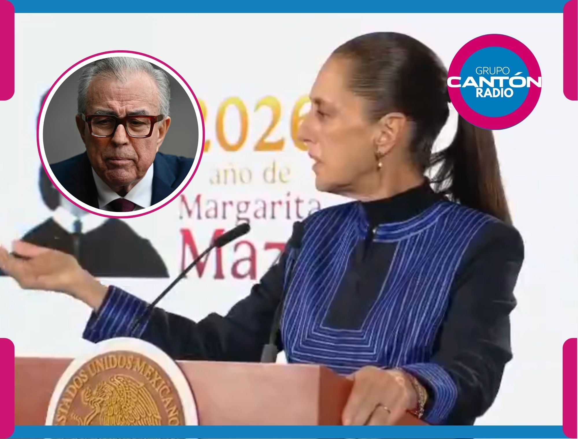 Sheinbaum le jala las orejas a Rocha Moya: “Fue imprudente”