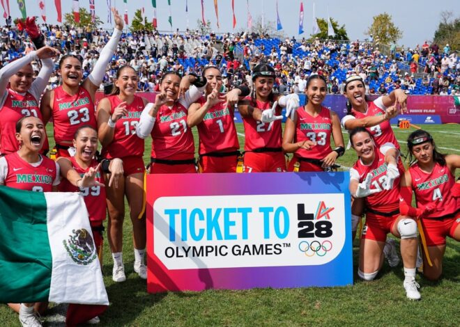 Selección mexicana femenil de flag football clasifica a Los Ángeles 2028