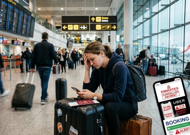 Viajar también tiene riesgos: estafadores clonan a Emirates, Uber y Booking