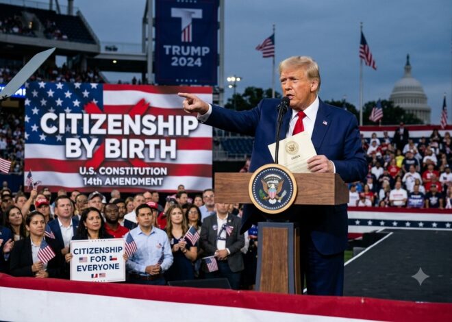 Trump vuelve a la carga contra la ciudadanía por nacimiento en EU