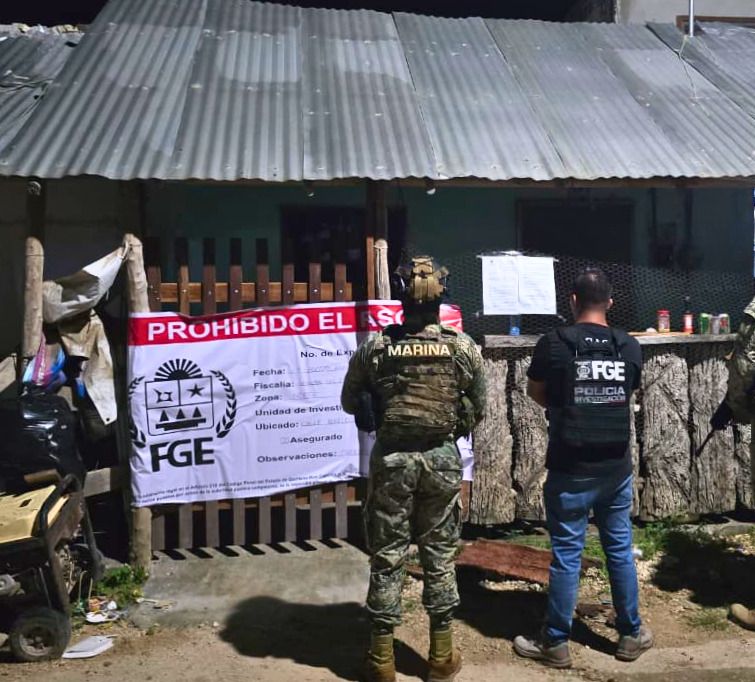 Desmantelan narcoinvernadero y aseguran arsenal en Lázaro Cárdenas