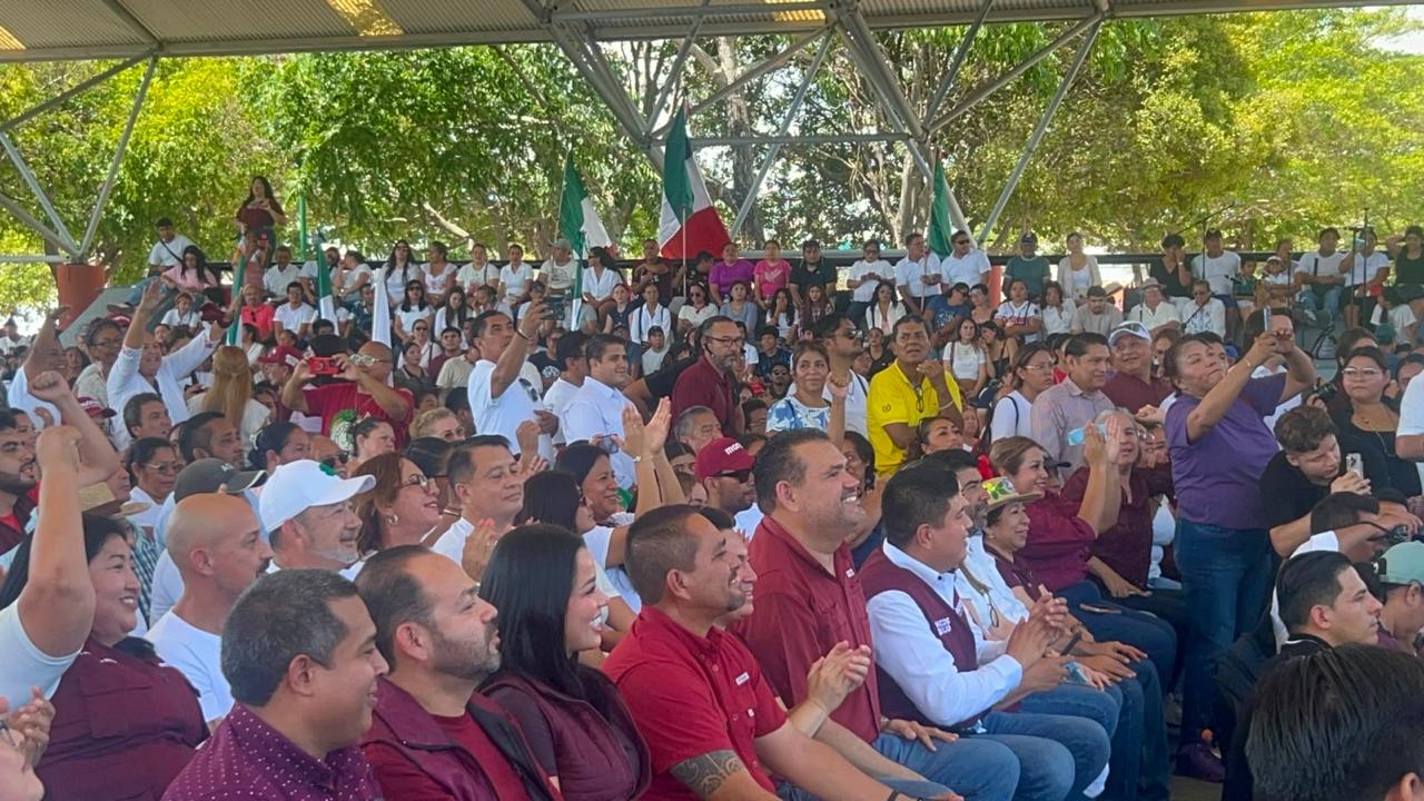 Morena cierra sus asambleas en Quintana Roo; Marín, Marybel y Murguia se ausentan