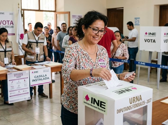 INE aprueba 10,842 MDP para 2027 y frena marca de Somos México