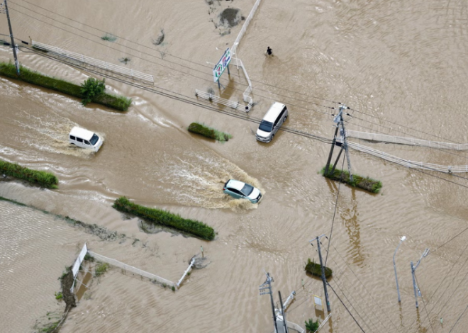 Lluvias históricas dejan al menos ocho muertos en Japón
