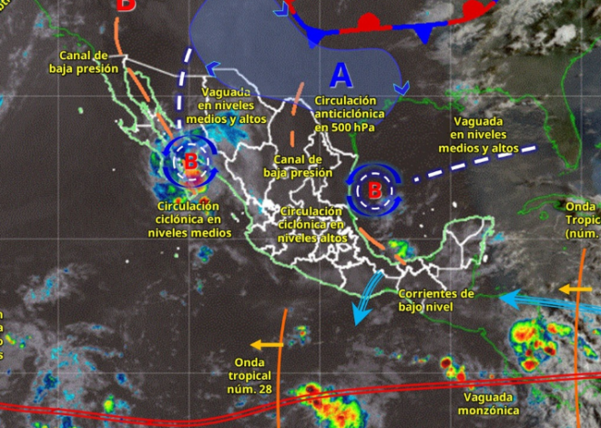 Onda tropical 29 se acerca a Quintana Roo; prevén chubascos y calor este martes