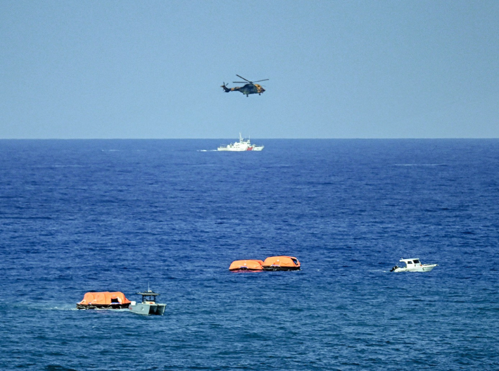 Ferry naufraga con 267 personas frente a Chipre; hay 8 muertos y 17 desaparecidos