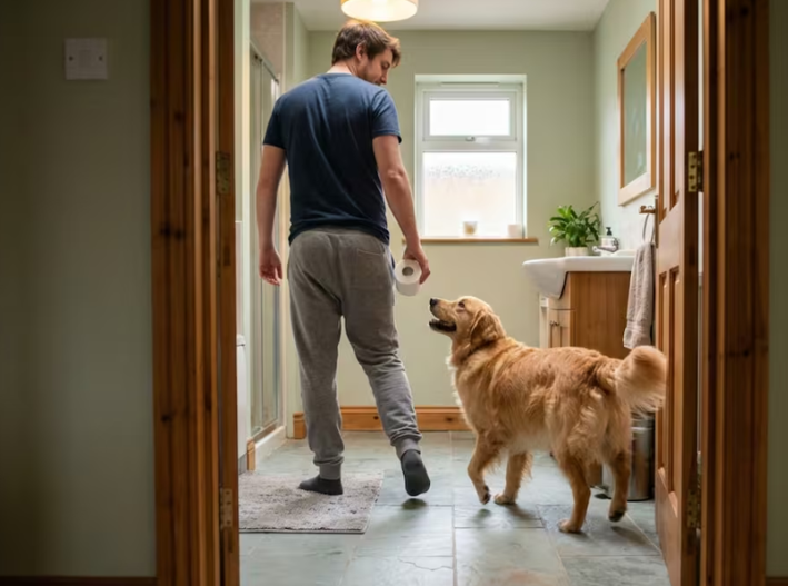 Mascotas: ¿Por qué tu perro te sigue hasta el baño? Esta es la razón
