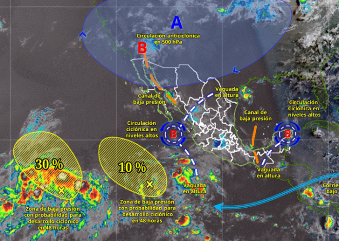 Quintana Roo tendrá calor, chubascos y tormentas este lunes