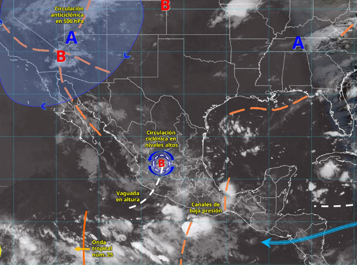Nueva onda tropical se aproxima a Quintana Roo; llegará el lunes