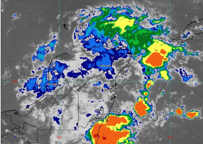 Activan prevención en Quintana Roo por lluvias de hasta 75 mm