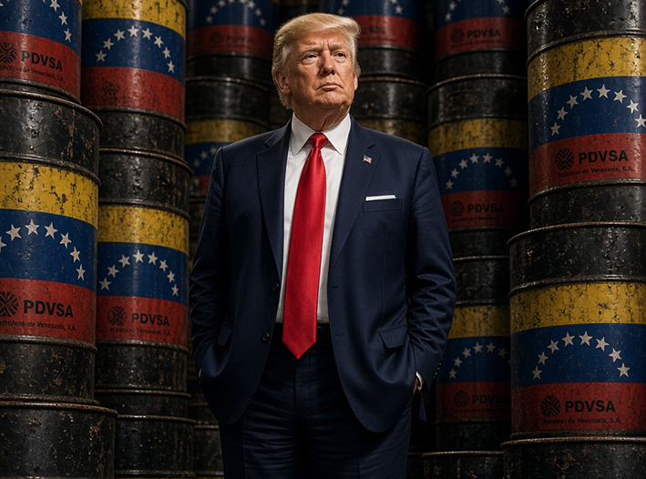 El botín petrolero de Trump: se apropia de 65 mil millones de barriles de crudo venezolano