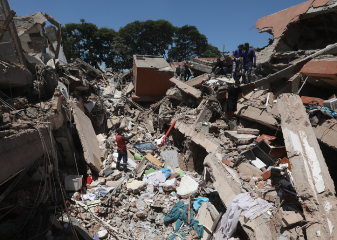Sube a 224 la cifra de muertos por terremoto en Colombia