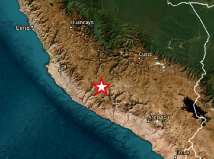 Terremoto de magnitud 7.2 sacude el sur de Perú; descartan alerta de tsunami
