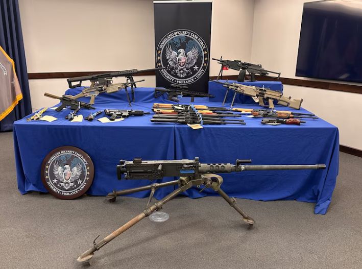 Estados Unidos frena redes de tráfico de armas en Arizona destinadas a cárteles