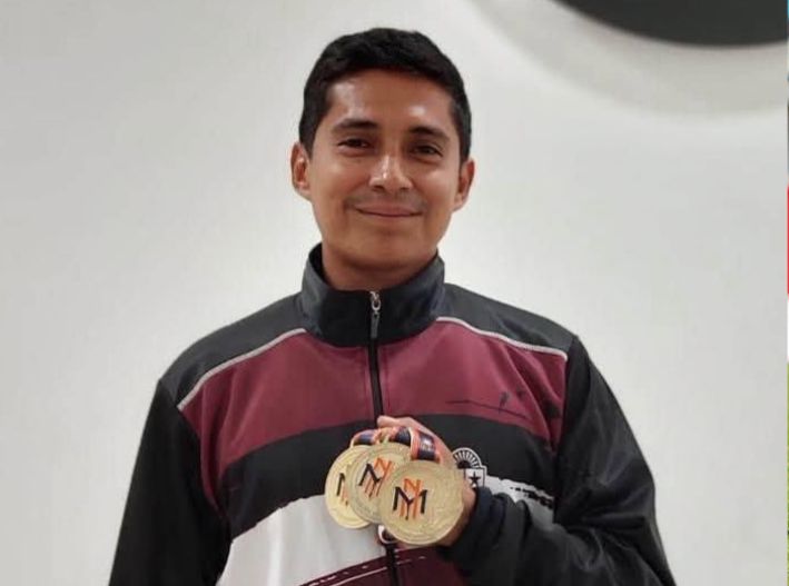 Héctor Sansores logra el bicampeonato nacional en tiro con arco