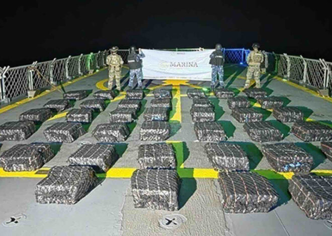 Golpe al narco en altamar: cae tonelada de cocaína frente a Acapulco