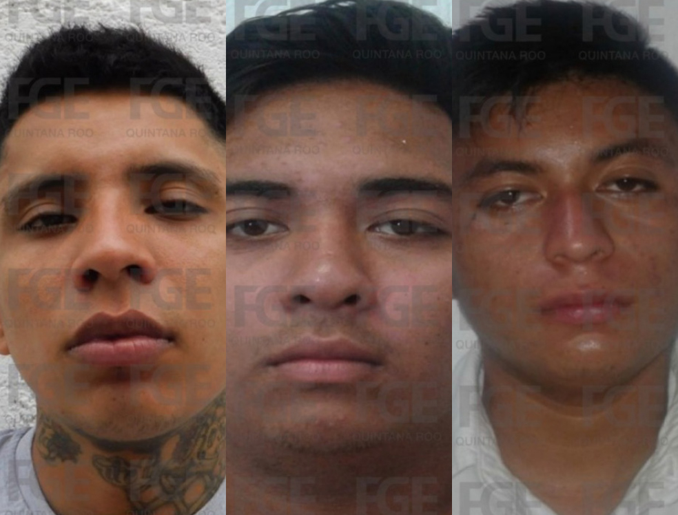 ¡50 años para cada uno! Tres homicidas reciben sentencia en Playa del Carmen