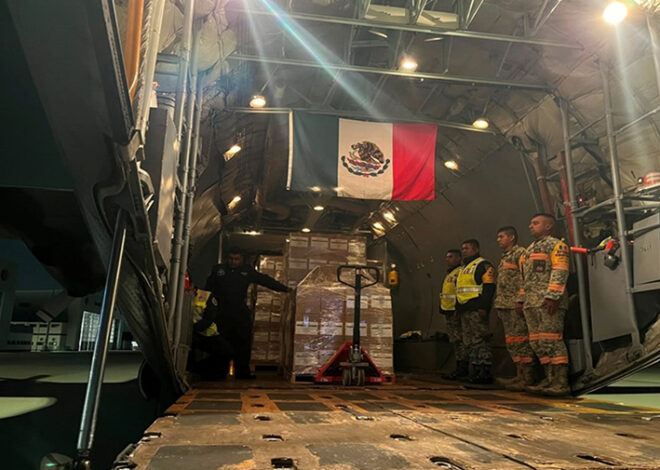 México no suelta a Colombia: despega tercer puente aéreo de ayuda tras terremoto