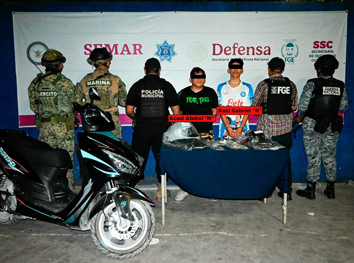 Caen cuatro sospechosos tras operativo en Cancún; los vinculan con crimen de una mujer