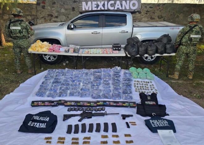 Golpe al narco en Durango: caen 20 mil dosis y una millonada