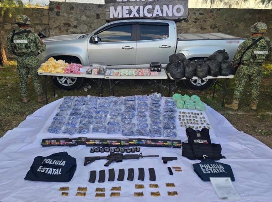 Golpe al narco en Durango: caen 20 mil dosis y una millonada