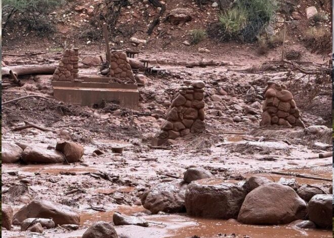 Inundación en el Gran Cañón deja 15 desaparecidos y 62 evacuados