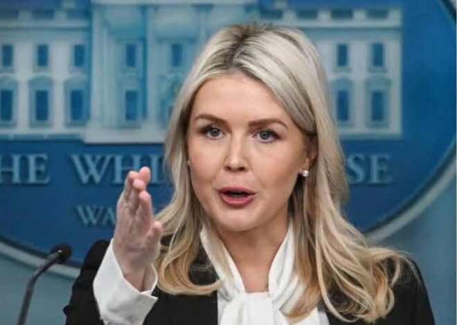 Karoline Leavitt dejará la portavocía de la Casa Blanca