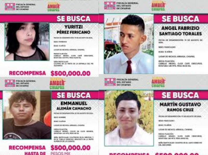 Madres de adolescentes desaparecidos en Arriaga piden su regreso en Chiapas