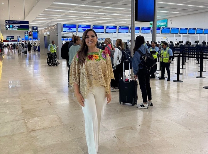 Mara Lezama no niega viajes privados; dice que los pagó de su bolsillo