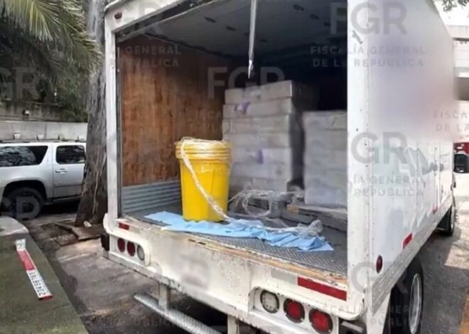 FGR investiga hallazgo de casi media tonelada de mercurio en la CDMX
