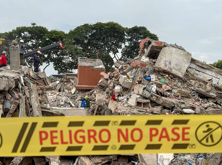 Terremoto en Colombia mata a dos mexicanos