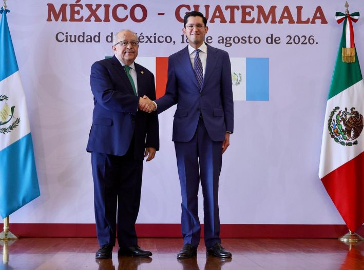 Pactan México y Guatemala reforzar la seguridad y tecnología fronteriza
