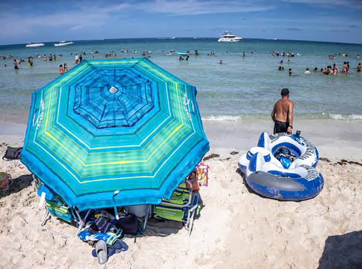 ¡Miami arde! El termómetro toca récord histórico de 37.8 grados