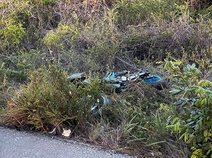 Salió de fiesta y nunca volvió: hallan muerto a motociclista en la 307