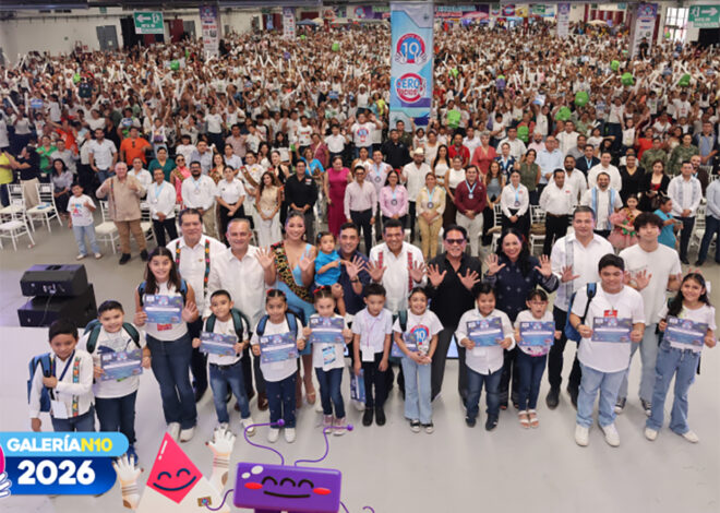 Niños de 10 reconoce la excelencia académica de 2 mil 619 estudiantes en Tabasco