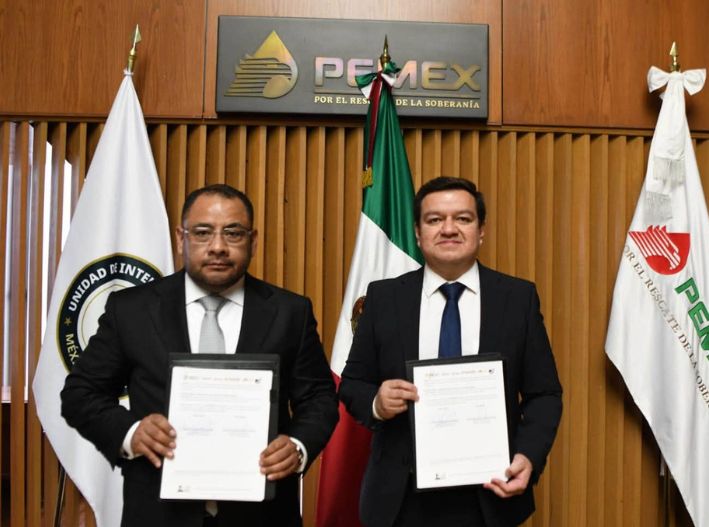 Pemex y UIF firman convenio para combatir el robo de combustibles