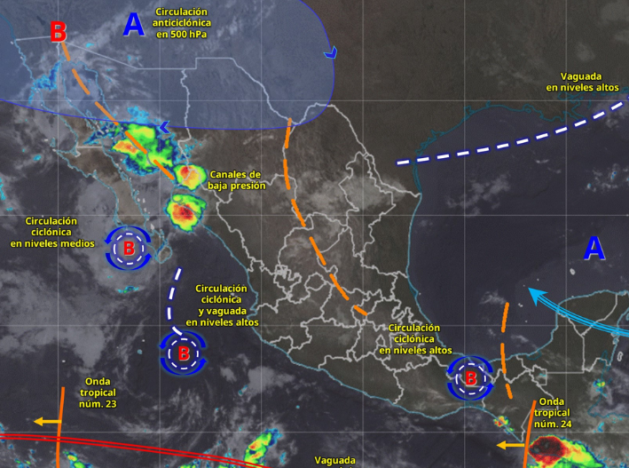 Quintana Roo tendrá lluvias aisladas, viento y temperaturas de hasta 40 °C