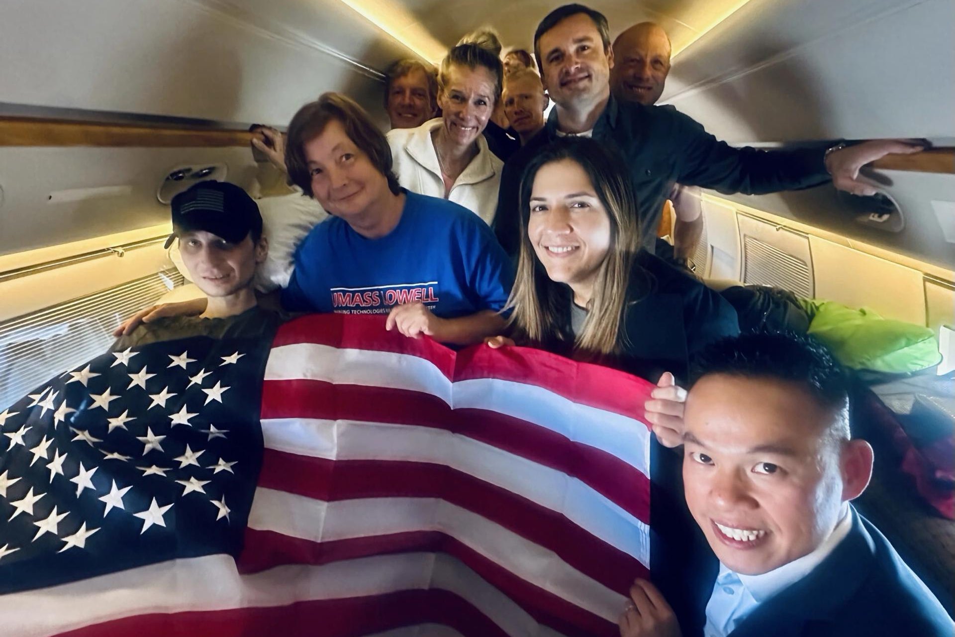 Trump anuncia regreso de exmarine detenido en Rusia