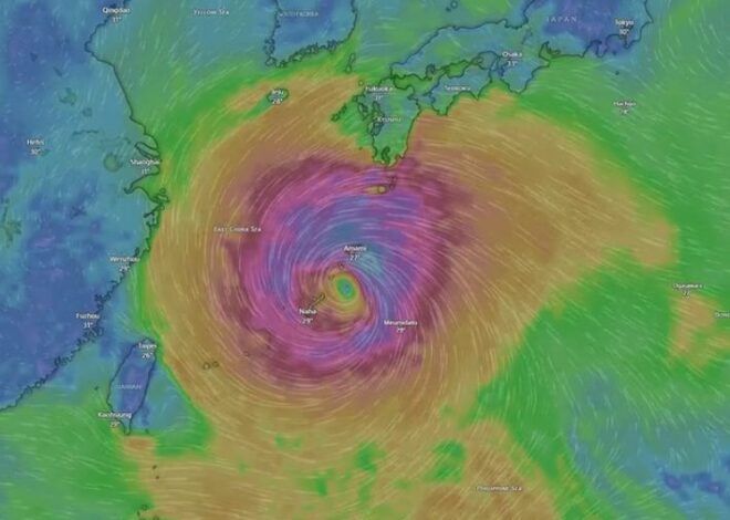 Tifón Dolphin amenaza a Japón: ordenan evacuación de 260 mil personas