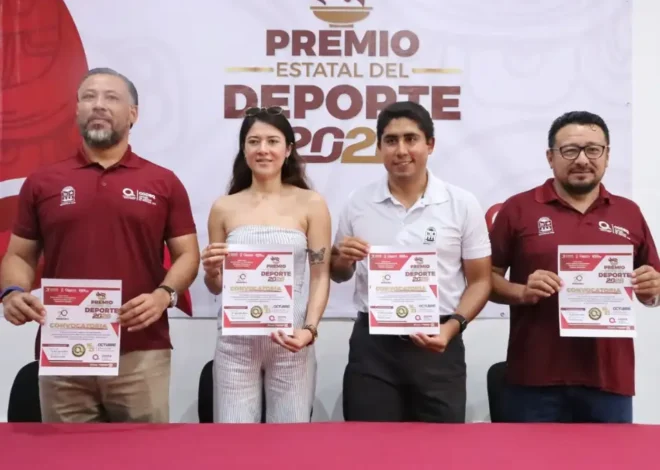 Quintana Roo abre registro para el Premio Estatal del Deporte 2026