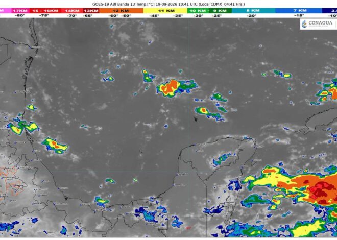 Clima Quintana Roo hoy: lluvias fuertes y sensación de hasta 44 °C
